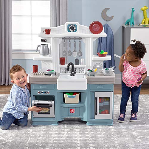 Step2 Timeless Trends Kitchen | Kids Play Kitchen, Blue